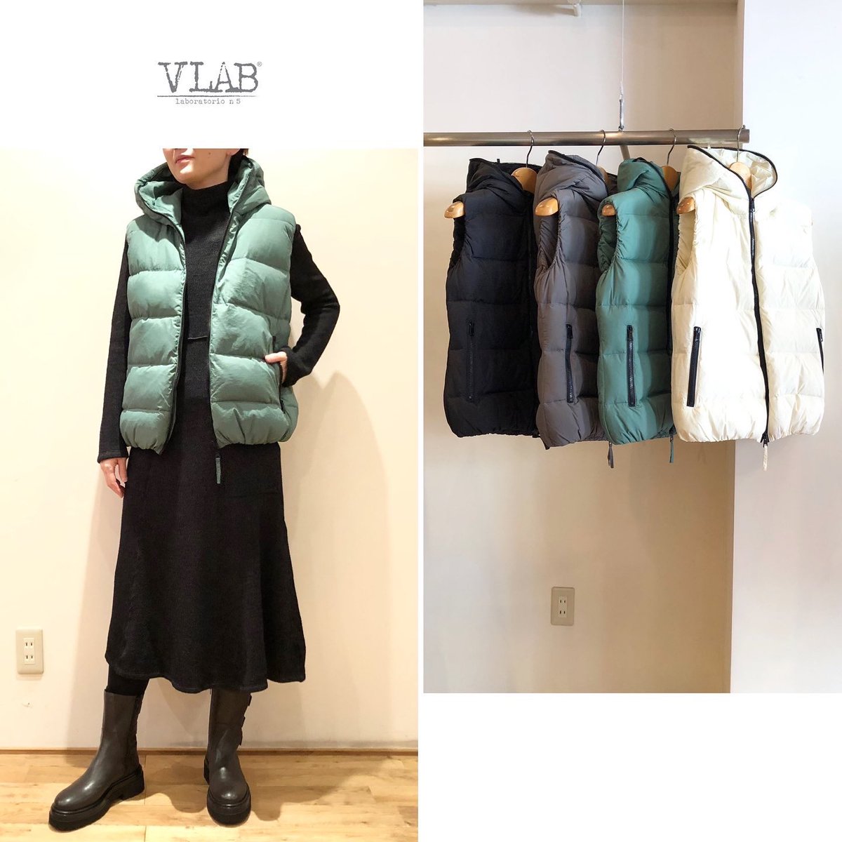 MANOAinter's tweet image. New Arrival🦆VLAB

VLAB定番のダウンベストは、驚くほど軽やかな暖かさに癒されます♡軽いのに、ふっくらリッチにダウンが入っているのも嬉しい。
マットな質感のニュアンスカラーバリエーションも絶妙✨
オフホワイト、グリーン、グレー、黒¥44000
#vlab #downvest #2023aw #manoainternational
