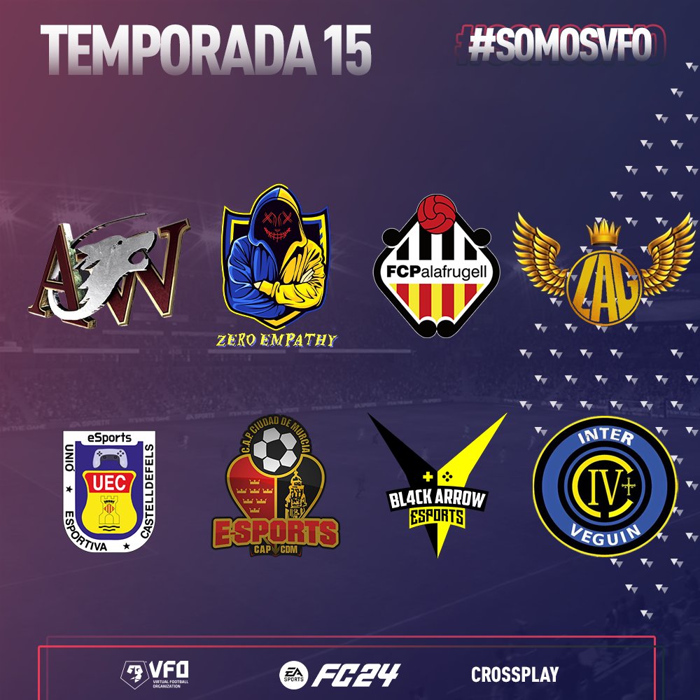 ¡Aquí tenéis el 𝗕𝗼𝗺𝗯𝗼 𝟰!
Los siguientes 8 equipos que formarán parte de Primera División.

🔹@ALPHAWOLFS2
🔹<a href="/Zero_Empathy_/">Zero Empathy</a>
🔹<a href="/PalaeSports/">FC Palafrugell eSports</a>
🔹<a href="/LagazosLegends/">💛Lagazos Legends🖤</a>
🔹@UEC__eSports
🔹<a href="/esports_CDM/">•CAP Ciudad De Murcia eSports•</a> 
🔹<a href="/Bl4cKArroW_Club/">Bl4cK ArroW</a> 
🔹<a href="/e_veguin/">Inter de Veguin</a> 

Nos quedan 3 bombos, quedan 24 clubes por salir🤔