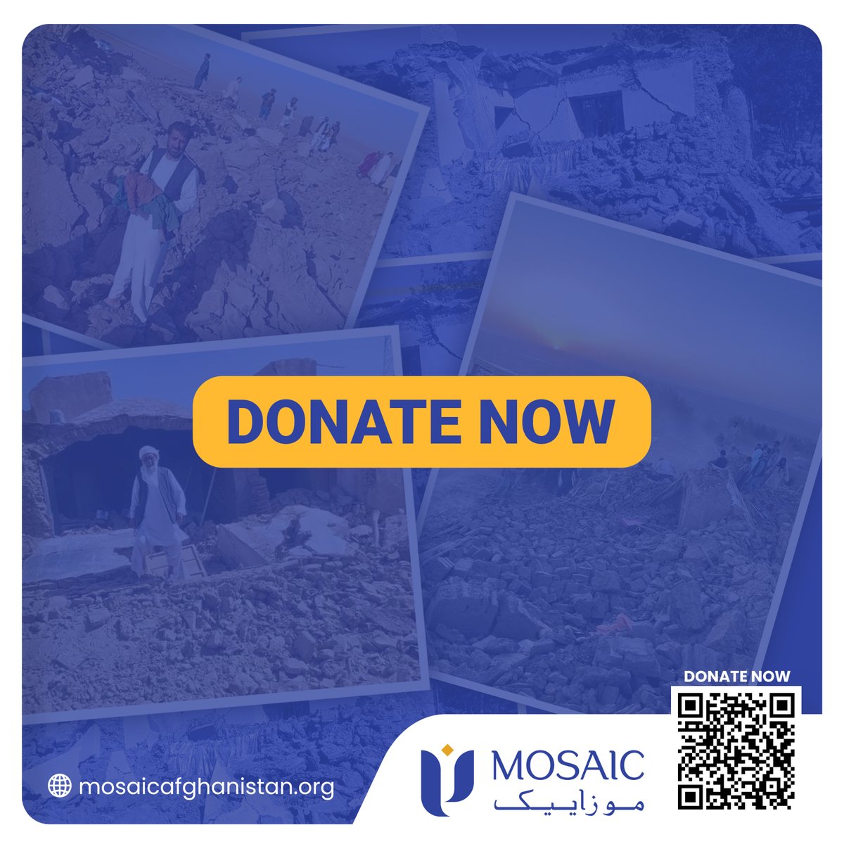 Urgent Appeal: Herat Earthquake Victims Need Your Support!

Donate now
buy.stripe.com/28o15M7G59k65d…

#supportafghanistan
#donatenow #HelpHerat #AfghanistanCrisis #HeratEarthquake
#Afghanistan