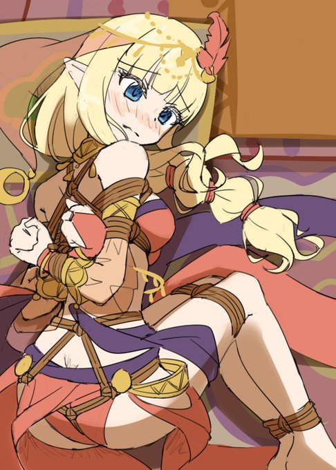 サラサレンちゃんのカラーラフはこんな感じです。
完成版はFantiaで公開してます!
https://t.co/PfTghFXn7r 