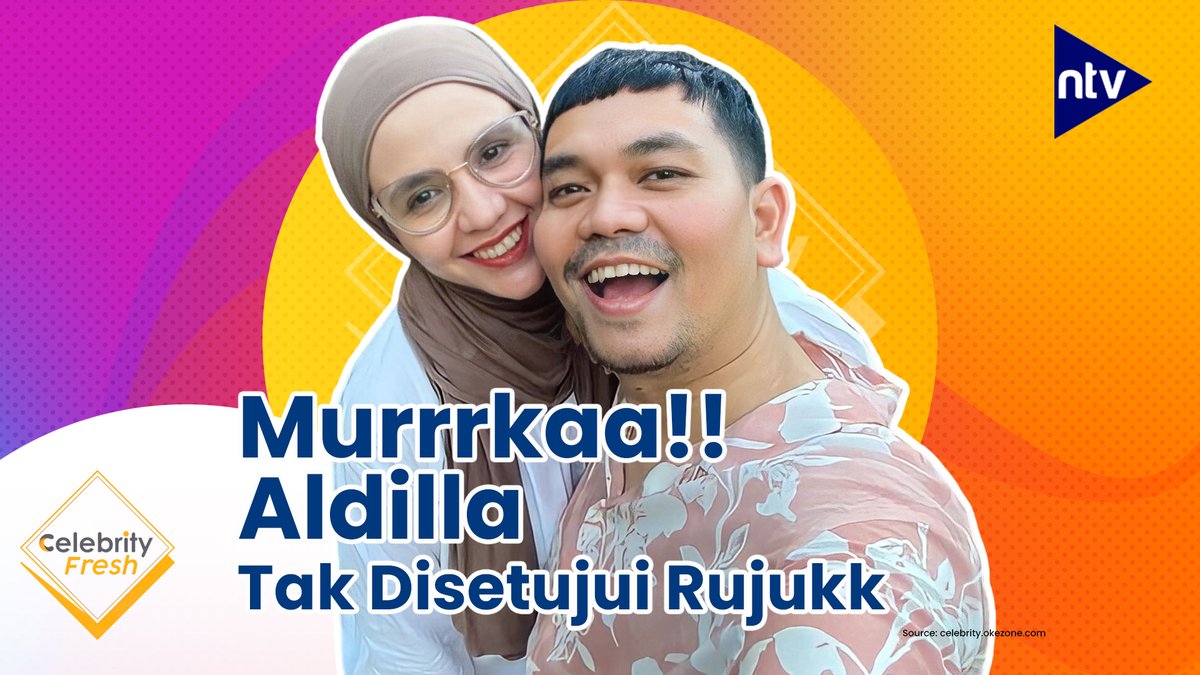 CELEBRITY FRESH - MURRRKAA!! ALDILLA TAK DISETUJUI RUJUKK

youtu.be/Rw-BaroiKN4

-
#celebrityfresh #aldillajelita #indrabekti #rujuk #rumahtangga #pernikahan #beritaartis #ArtisIndonesia