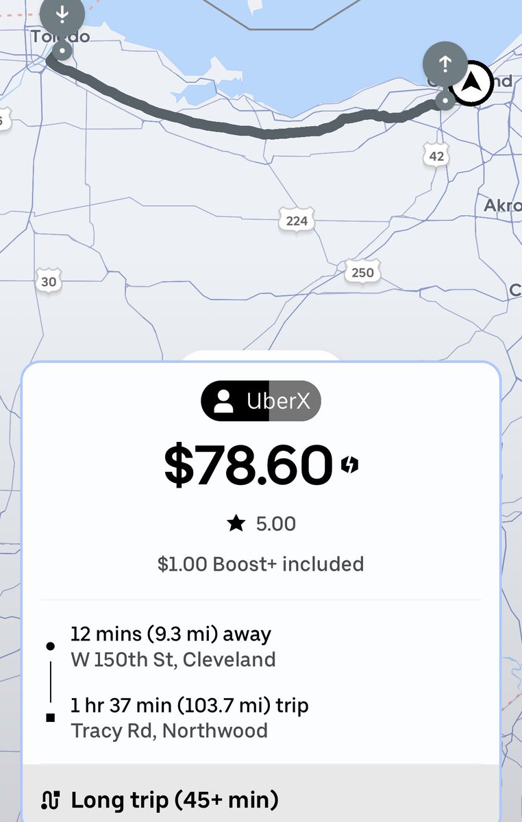 #Uber is on some straight crack! lol.