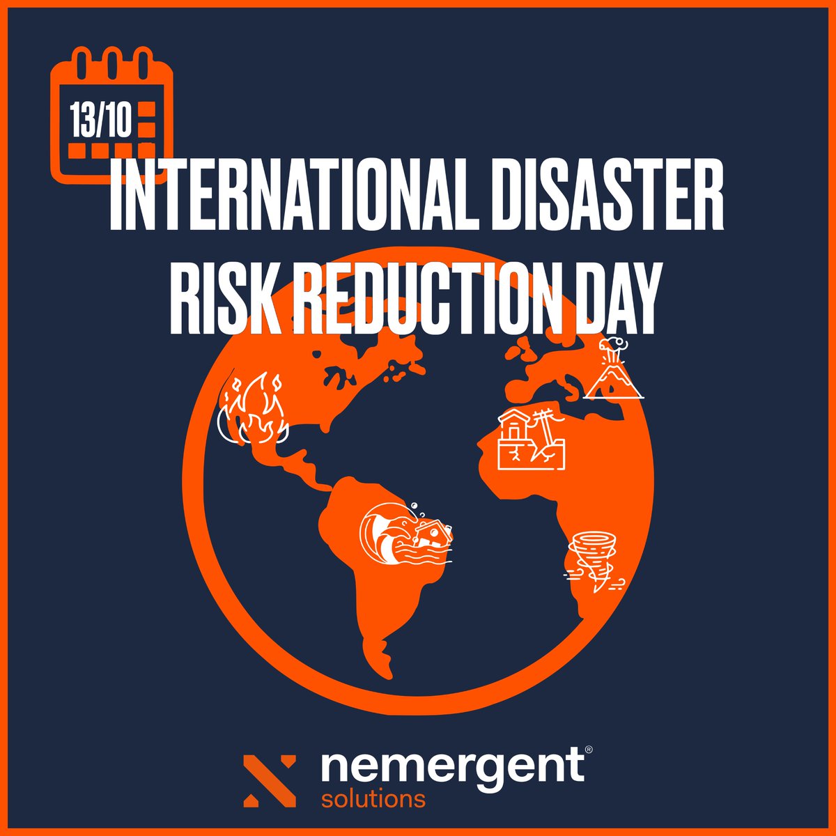 Nemergent Solutions (@nemergents) on Twitter photo Today we want to create awareness of "International Day of Disaster Risk" to address the inequality at fighting natural disasters around the world. <a href="/NemergentS/">Nemergent Solutions</a> works daily to improve its solutions and help first responders fighting these situations. #DRRDay ๐จ๐๐๐๐๐ Today we want to create awareness of "International Day of Disaster Risk" to address the inequality at fighting natural disasters around the world. <a href="/NemergentS/">Nemergent Solutions</a> works daily to improve its solutions and help first responders fighting these situations. #DRRDay ๐จ๐๐๐๐๐