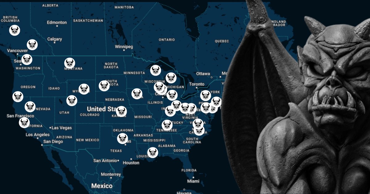 Discover America's illusive legends! 👣🌲 Embark on an eerie journey through legendary cryptids with our chilling interactive map. From Bigfoot to sinister demons, uncover spine-tingling tales!

pulse.ly/eih9ly24wk