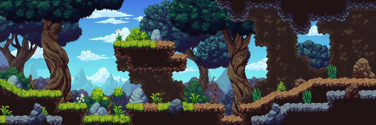 Inr1ko's tweet photo. Heyo! Looks like it's #PortfolioDay again. 
I make #Pixelart assets for games! https://t.co/EtVhI482RP