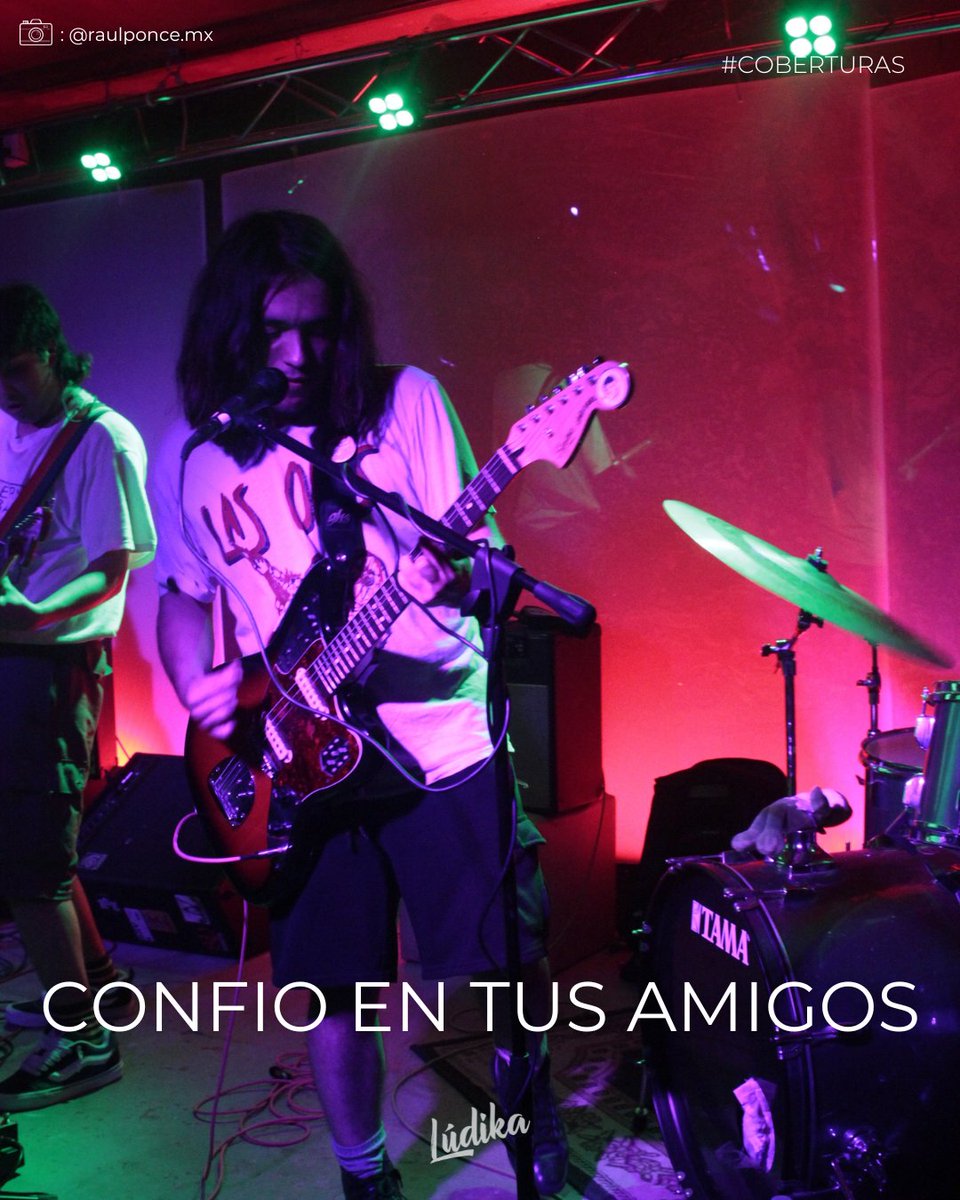 ludikagdl's tweet photo. #Coberturas
Vaya explosión con la visita de #ConfioEnTusAmigos y #FrucolaFrappe al #RedrumForo
Los chilenos 🇨🇱 reventaron el escenario tapatío junto a los locales @GibbonsRockMx y @LukxopOficial
Checa la galería completa aquí: https://t.co/gHiEDGaH4S
📷 Raúl Ponce https://t.co/G7oFcDn0iZ