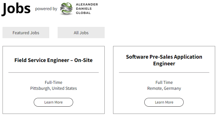 Looking for #3Dprinting employment? Visit our Jobs page, powered by @AD_GlobalTalent! There's a list of open positions, including 2 Featured Jobs, like a full-time Field Service Engineer in Pittsburgh & a remote Software Pre-Sales Application Engineer.
3dprint.com/jobs/