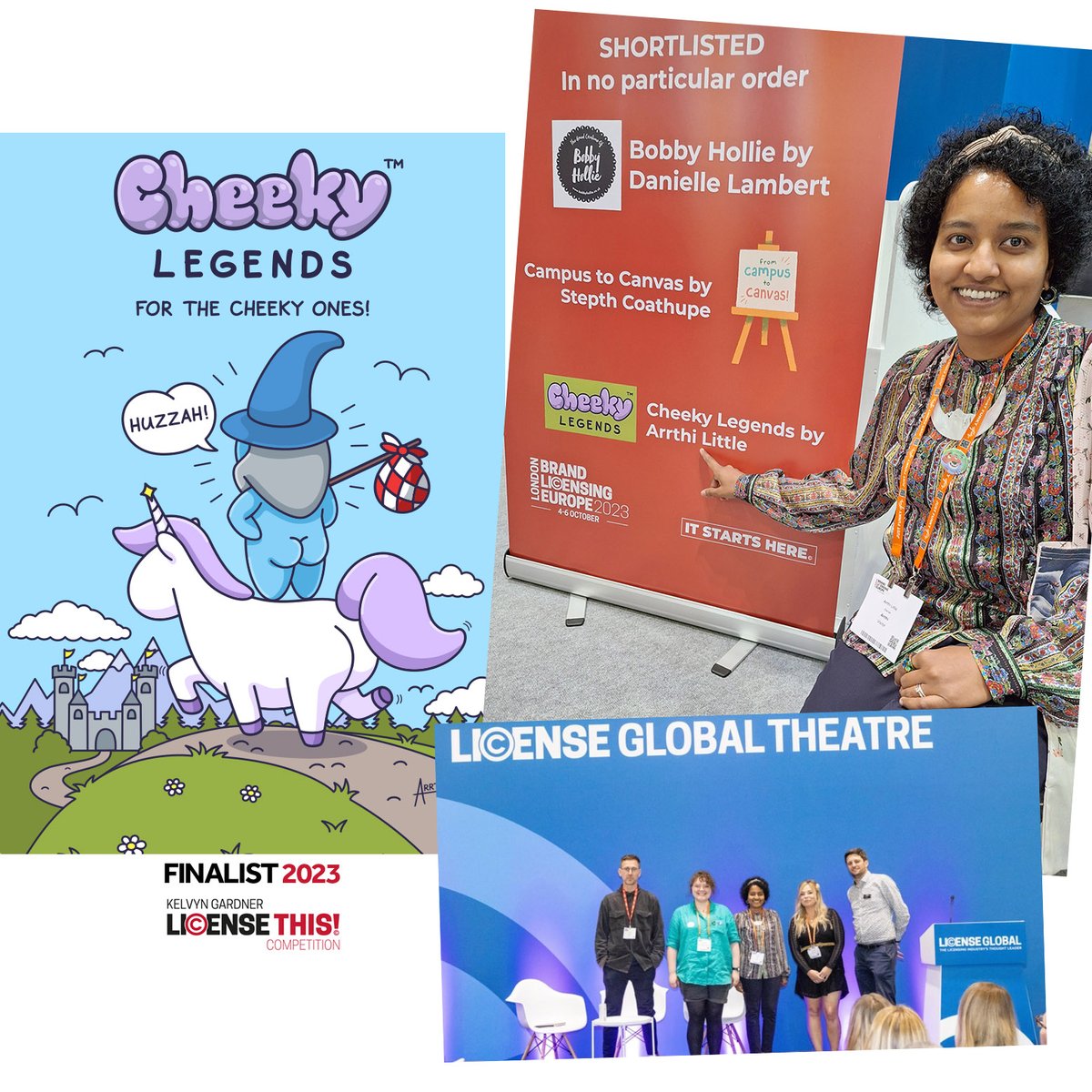 It was great to attend last weeks <a href="/bleurope/">Brand Licensing Europe 2024</a> - a fantastic show as always, but it was extra special to see <a href="/Arrthi/">Arrthi | Character Brand Creator of Cheeky Legends</a> making it all the way to Kelvyn Gardner License This! Competition finals. Epic achievement and well done!