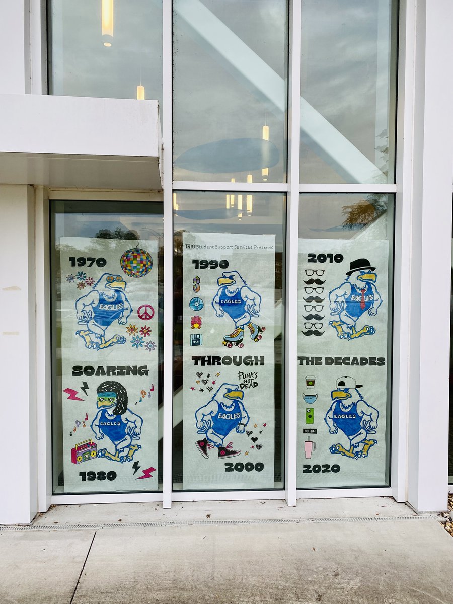 trioarmstrong's tweet photo. We're Soaring Through the Decades over at the Student Success Complex! 

#CelebrateTogether2023 #SoaringThroughtheDecades #TRIOStudentSupportServices #TRIOEagles #HailSouthern #ArmstrongCampus https://t.co/sew87j4Z6J