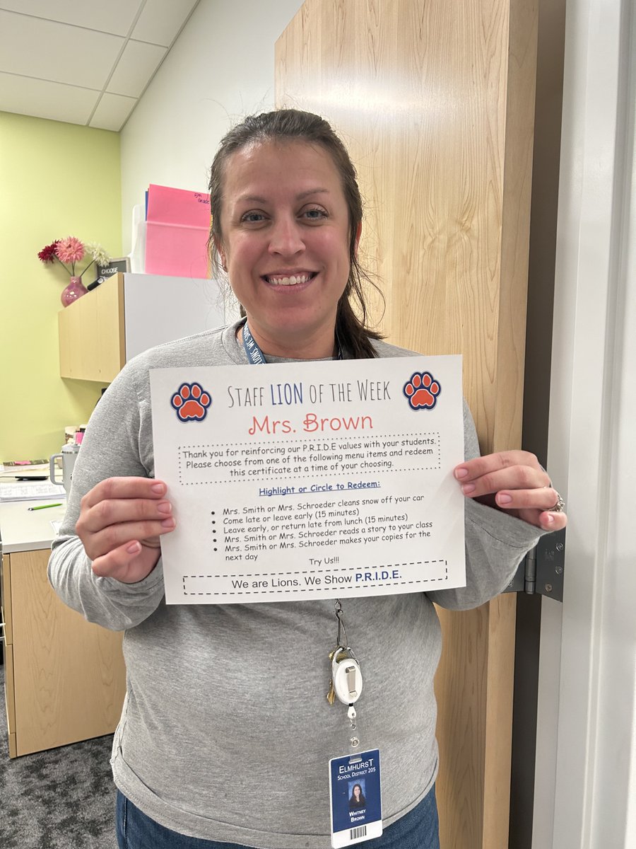 Lions of the week! 💙🦁🧡