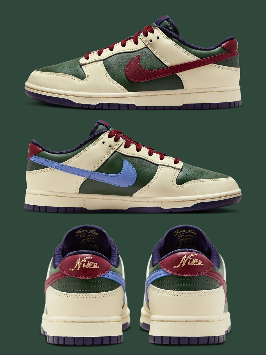 nicekicks's tweet photo. Nike Dunk Low “From Nike, To You” 📚 https://t.co/W9D2M1gp45