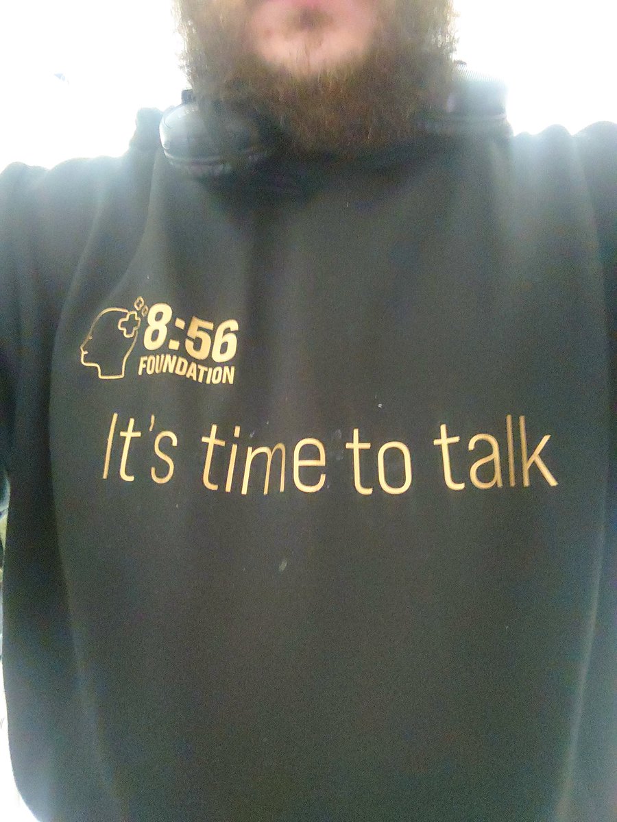 Representing @856Foundation today on #MentalHealthAwarenessDay.

#ItsOkNotToBeOk 
#ItsTimeToTalk