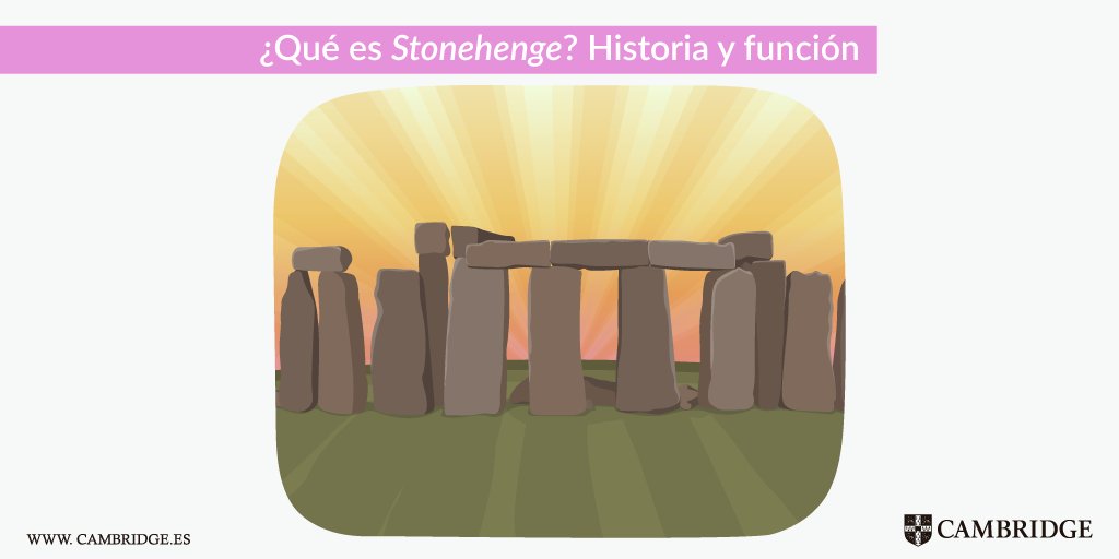 CambridgeEngSP's tweet photo. Conoce la historia y función de Stonehenge, uno de los monumentos más antiguos y fascinantes de Reino Unido, declarado Patrimonio de la Humanidad por la UNESCO en 1986.
👉 https://t.co/Jbc353ajgi
#Cambridge #CambridgeBlog #cambridgeenglish #English #Englishtips #Englishlessons https://t.co/8IQS2ZHXsP
