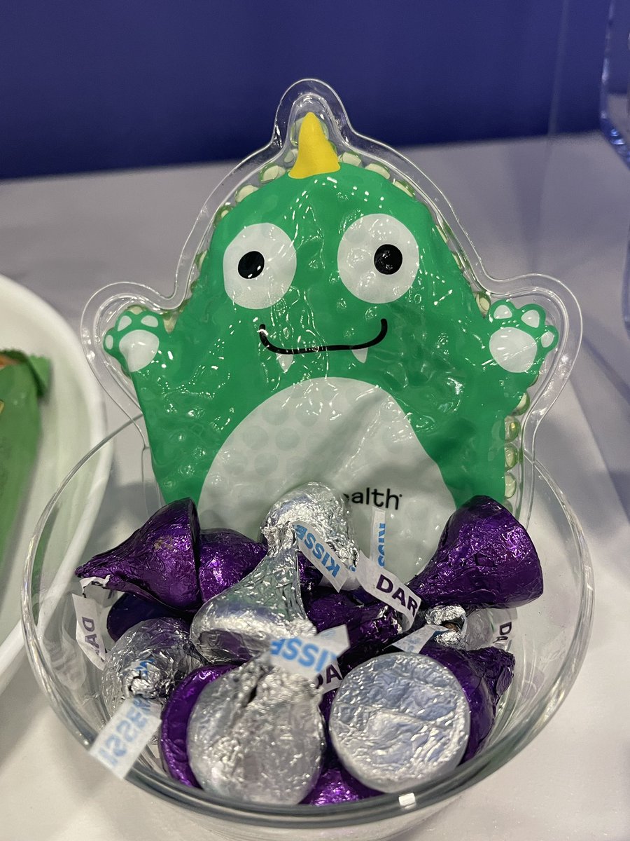MEET Dino “the boo-boo” Dinosaur cold/hot pack. Exclusively at the KidsHealth booth 2540 — #HLTH2023.
Stop by and take him home today!

(And while you’re here, learn more about licensing peds content! It will help streamline the way you create education).
#KidsHealth #PedsContent
