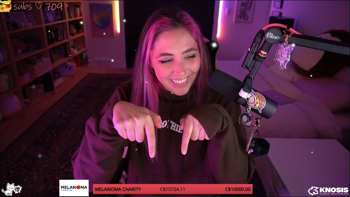 P1KAPEACH's tweet photo. ❤️‍🔥 CHARITY STREAM FRIDAY! ❤️‍🔥

we have emblem codes, @GamerSupps and more fun prizes! ✨

this is the annual charity stream for @MelanomaCanada in memory of my sister Hilary. last year we raised over $10,000 😮 https://t.co/xmijBjfU4w