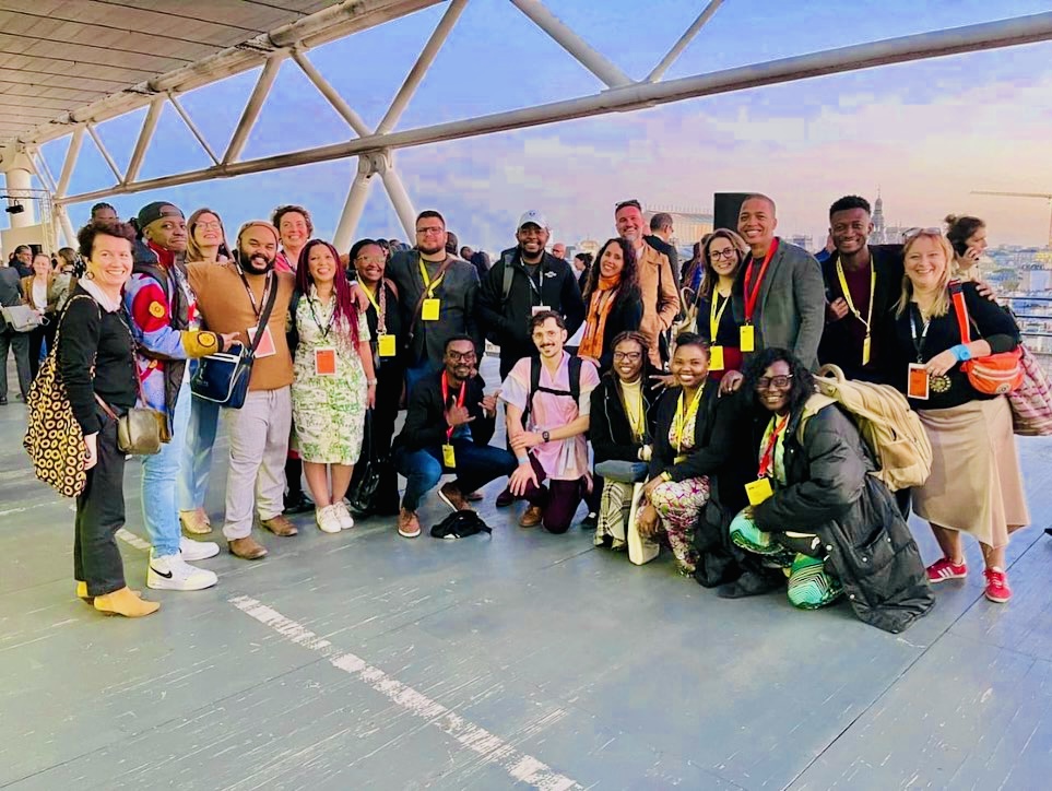 AlulaAnimation's tweet photo. Had an incredible time at the Création Africa forum in Paris 🇫🇷. Deep appreciation to the French embassy from Harare. Excited about ALULA's future after connecting with creatives from all over Africa &amp; France 📷. Here's to a bright future for African animation! #CreationAfrica https://t.co/vLnOPuMit7