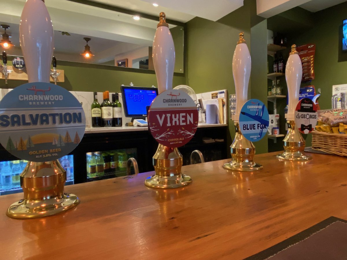 This week we have Salvation, Vixen, Blue Fox and By George. We’ll have one of October’s beer Carousel on later in the week 🍺