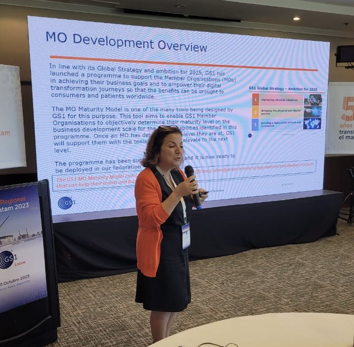 El Equipo de Liderazgo de la Oficina Global @GS1 nos guió en la exploración de la estrategia global para los próximos años 🚀

¡Gracias Renaud de Barbuat, Marianne Timmons, Nora Kaci, Robert Beideman  Darren Edels, Bart Adam y Stéphanie van Rossum! #ForoGS1Latam