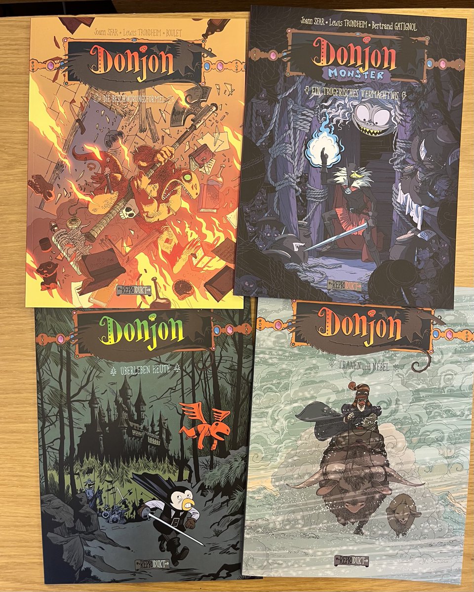 Orks, Trolle,Skelette und Vampire, Rotzlinge, Mörderzwerge und Gorgonen: Der Donjon wartet auf dich! 😁