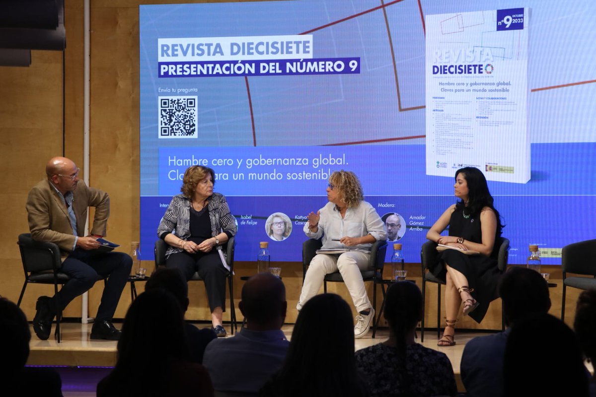 <a href="/MariaLuItriago/">Maria Luna Itriago</a> <a href="/itdupm/">itdUPM</a> <a href="/La_UPM/">Universidad Politécnica de Madrid</a> <a href="/KCascante/">Kattya Cascante</a>: "En #Ucrania, los cereales se han convertido en un arma. Es una manera de poder condicionar la estrategia y el conflicto [...] El petróleo se reguló. Sin embargo, los alimentos se consideraron activos financieros como el oro."