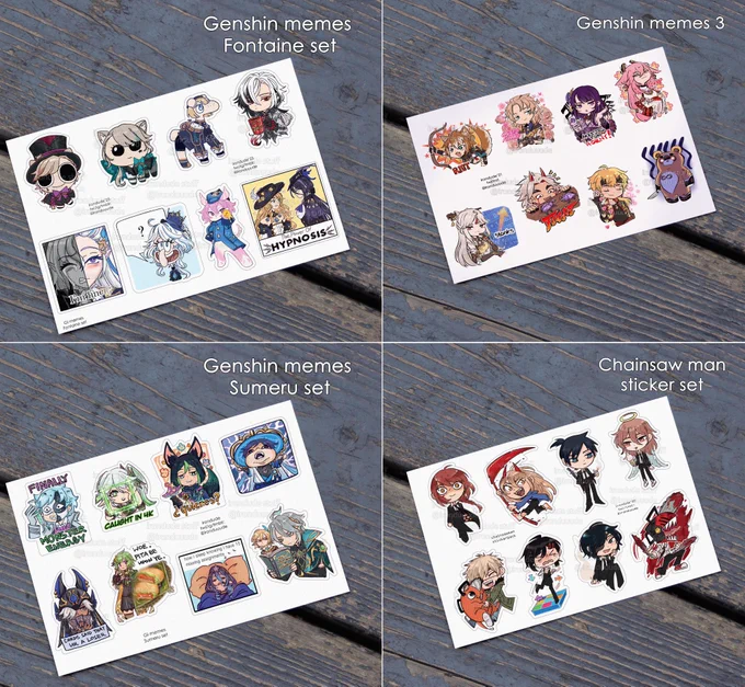 Yaaay, merch pre-orders are opened!   Opened until November 1st (2023)! All orders will be printed and shipped after November 10th (2023)  L1nk in bio and in thread!   Retweets are highly appreciated 