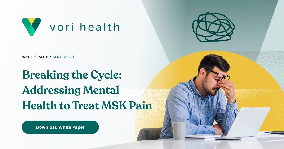 The comorbidity of MSK and mental health disorders should ring the alarm bell. Collectively, these conditions account for more than $560 billion in annual healthcare costs and 21 percent of employer healthcare spend. buff.ly/46mMNra
#WorldMentalHealthDay
