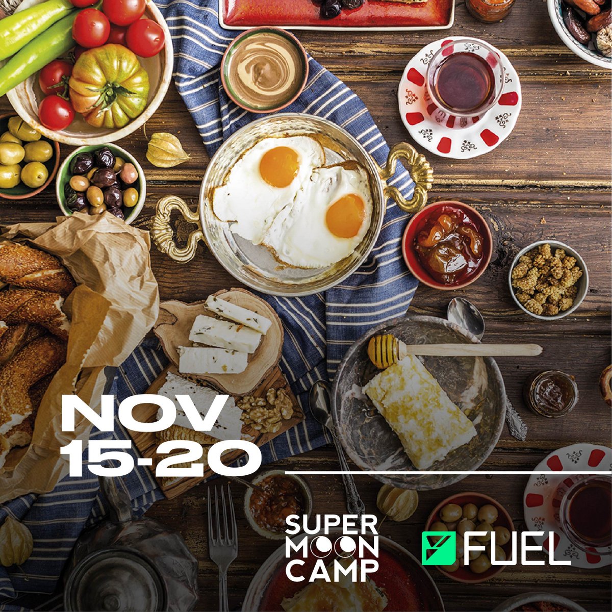 supermoonxyz's tweet photo. Don't let hunger distract you from making the most of @EFDevconnect .  Join us at #FUELHouse for a daily builders breakfast to keep you fueled for the day ahead.  Only for #FuelHouse 🏠 Residents, Nov 15-20, apply to stay: https://t.co/5J7vJK9KEV
@fuel_network https://t.co/DZe2Aw14CW