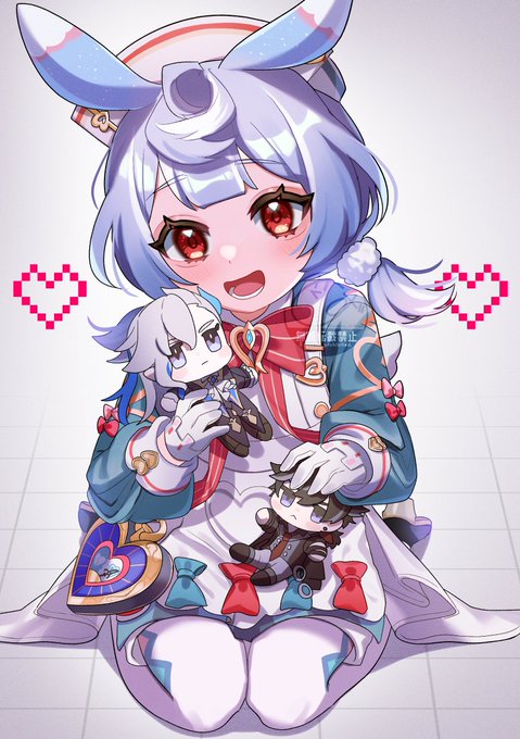 原神 シグウィン 手描き 色紙 イラスト - メルカリ