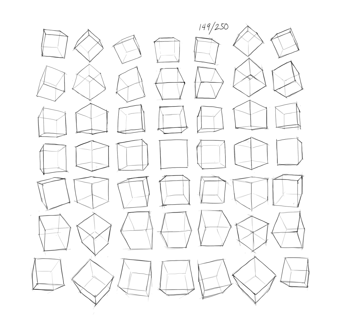 hi #portfolioday the only worthwhile thing i draw is boxes, apparently 
