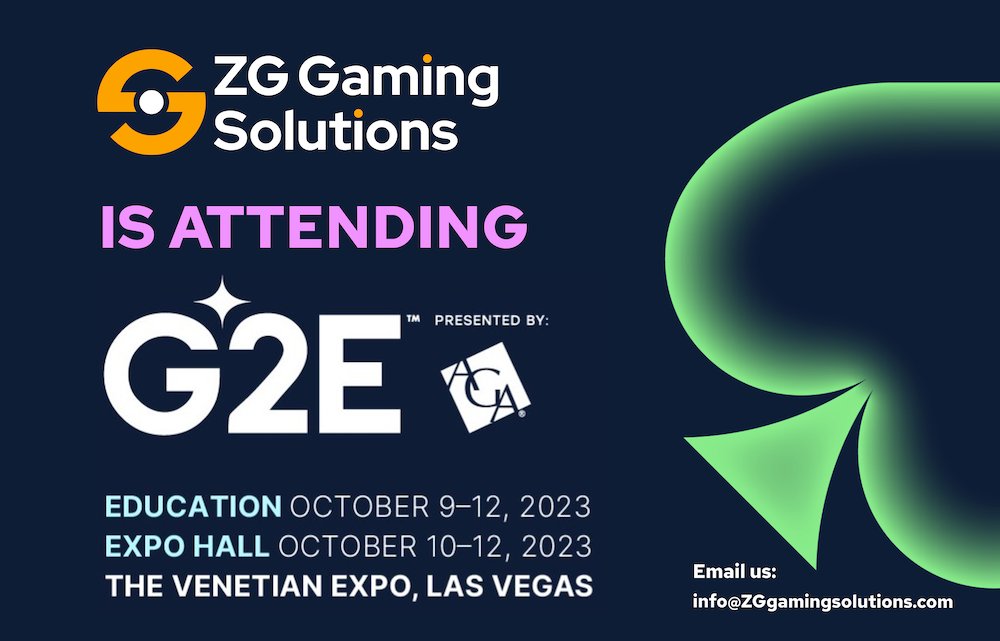 ZGGsolutions's tweet photo. Day 2 of @G2Eshows is underway! Send us a direct message or an email if you would like to attend our meetup tonight and learn how ZGG can help manage your gaming licensing needs. #G2E2023 #sportsbetting #fantasysports #sportsbook #igaming #licensing https://t.co/9T4KWN2BJS