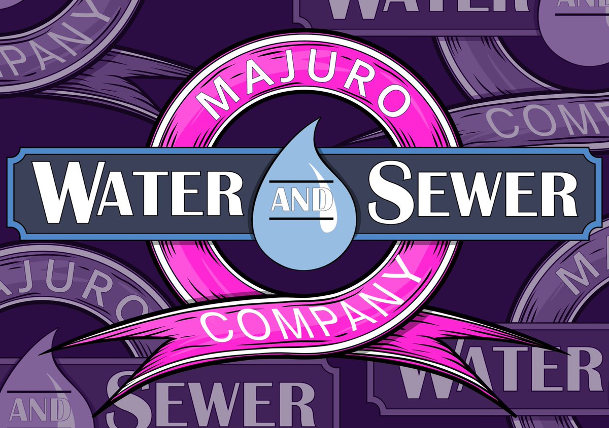 kuj_arts's tweet photo. Added a little touch up for Majuro Water &amp; Sewer Company's Urok Team for Breast Cancer Awareness Month 🩷

Kommol Tata Kimberly Babbub Briand &amp; MWSC for trusting &amp; supporting us! https://t.co/4OlL5UijTo