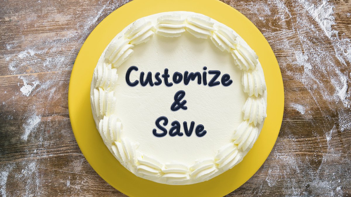 National Cake Decorating Day is a great excuse to celebrate two of our favorite things: customizing and cake.