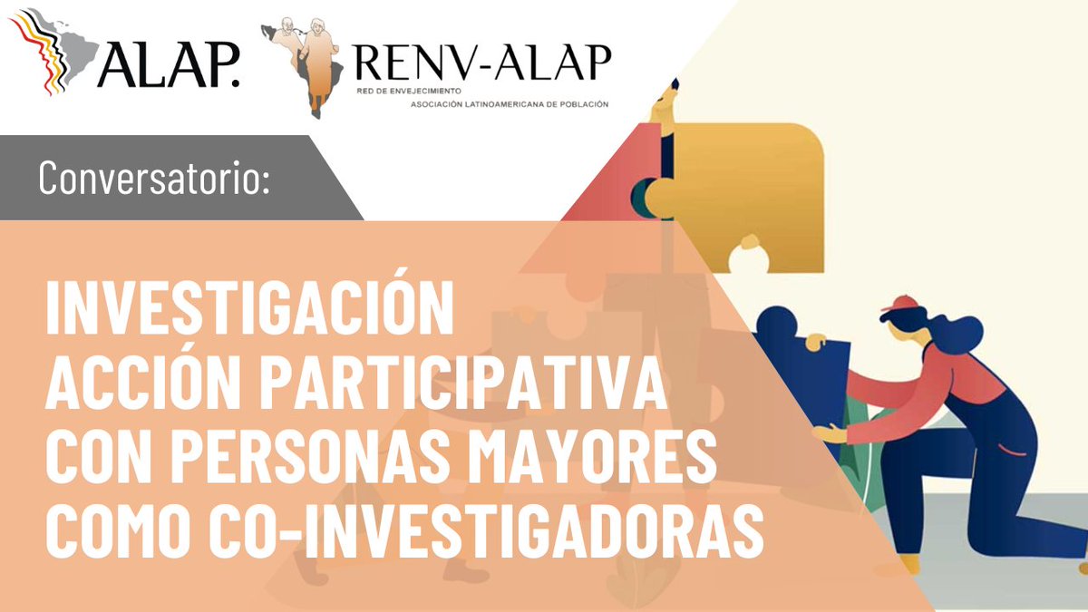 ¡Importante! 📣

REnvALAP llevo a cabo el seminario “Investigación Acción Participativa con personas mayores como co-investigadoras: principios, experiencias y evaluación del proceso participativo"

Revive el evento aquí⬇️⬇️

youtube.com/watch?v=wz3ezg…