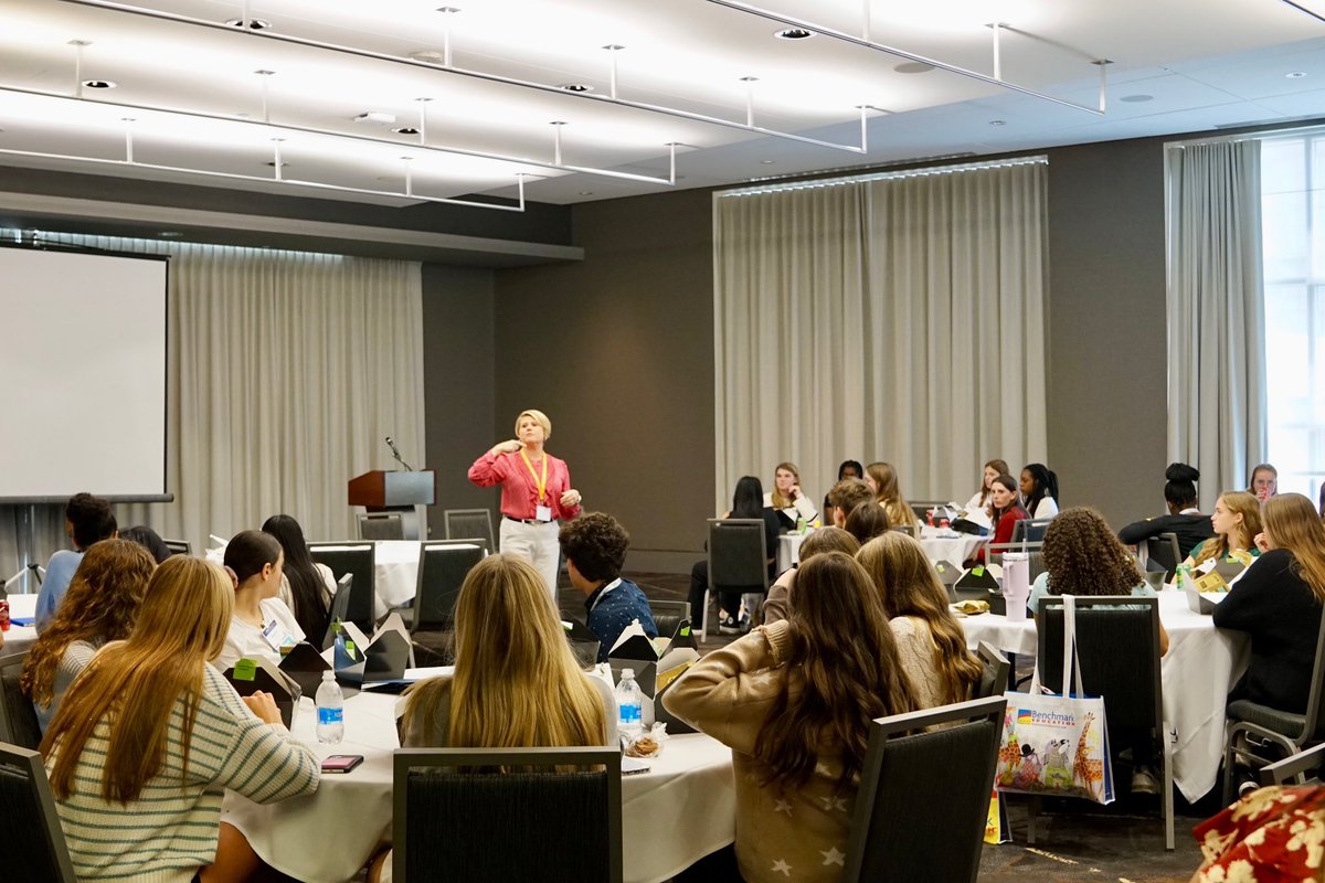 I thoroughly enjoyed spending some time with aspiring teachers from <a href="/mchsmustangs/">Middle Creek HS</a> this afternoon! You had great questions and insights. Thank you for visiting the <a href="/AIM_NCDPI/">NC AIM Conference</a> Conference! #nced #NCAIM2023