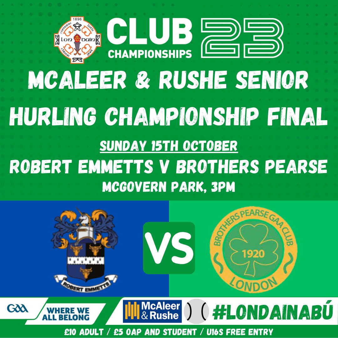 London GAA tweet media
