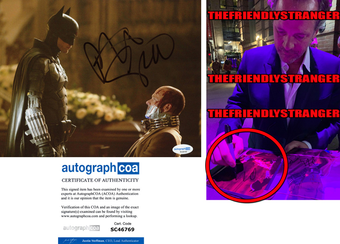 TFS_Graphs's tweet photo. We’ve Added Some New PETER SARSGAARD Signed “THE BATMAN” 8X10 PHOTOS w EXACT PROOF + ACOA COA's.  
Available Here: https://t.co/tVsTV530xT

#PeterSarsgaard #TheBatman #GilColson #RobertPattinson #RPatz #BruceWayne #Batman #DistrictAttorneyGilColson #Autographs https://t.co/pSYsqavEsh