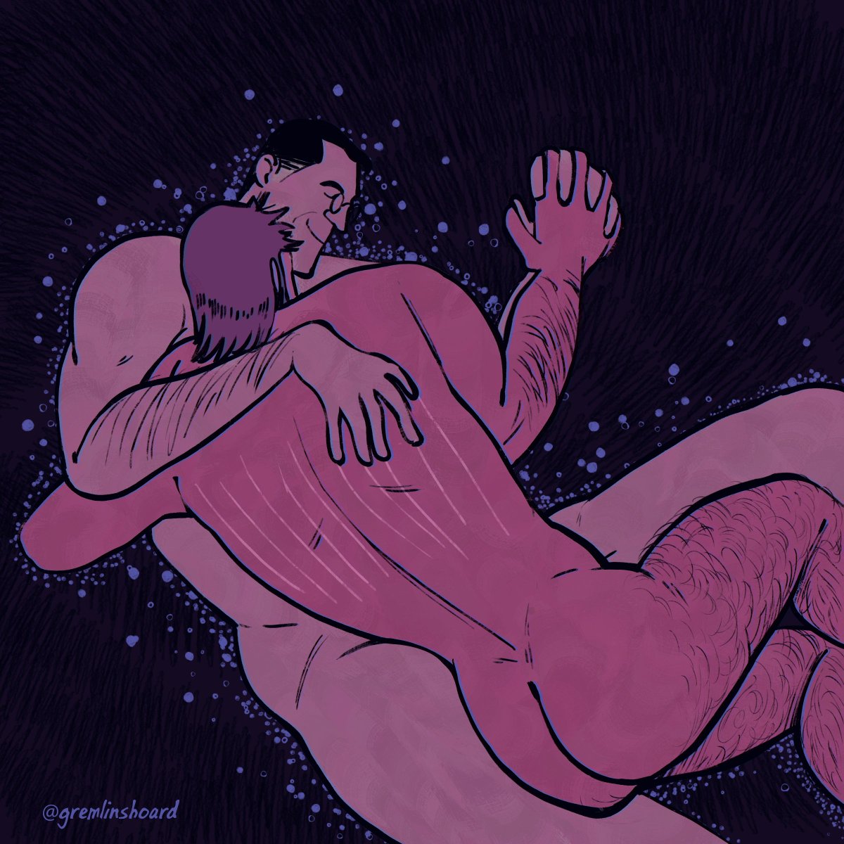 Kinktober day 10 AND Bush Medicine Week day 1: CUDDLEBUGS!!!!!