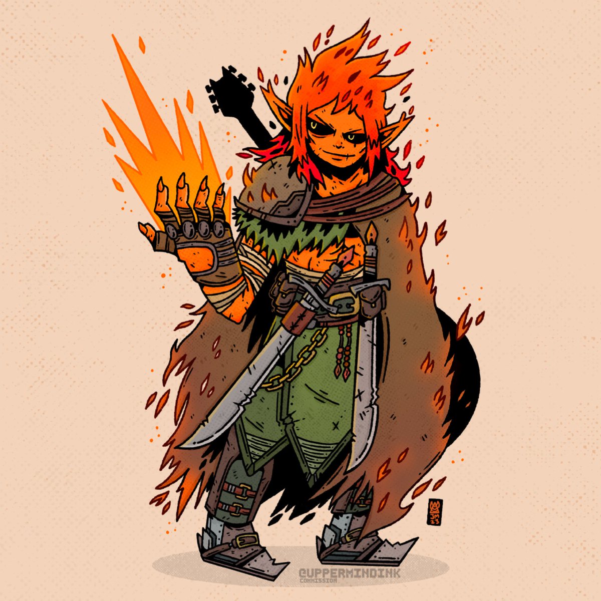uppermindink's tweet image. Heyoooo #PortfolioDay! I love drawing all things magical and rad. β¨β¨β¨