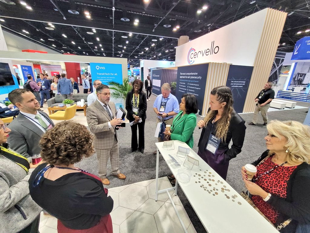 We had a great conversation with the <a href="/JTAFLA/">Jacksonville Transportation Authority (JTA)</a> Board discussing our past and ongoing work with the agency, including our fare study, microtransit, and operations dashboard. They loved our vintage transit tokens!