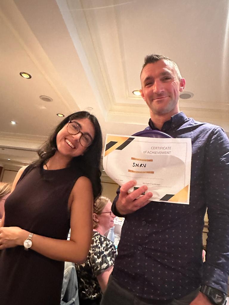 Ashika Chowhan (@ashikachowhan) on Twitter photo Presenting "a case we are proud of" as part of <a href="/NHSEngland/">NHS England</a> Regional Specialised Rehabilitation Conference's "Rehab's Got Talent", and lovely suprise to be the winners!
Team work makes the Rehab work! <a href="/LeicesterNRU/">Leicester NRU</a> <a href="/UHLBIU/">Brain Injury Unit ๐ง </a> <a href="/LPTnhs/">Leicestershire Partnership NHS Trust</a> <a href="/LPTAdultSpeech/">LPT Adult Speech Therapy</a> <a href="/RCSLT/">RCSLT ๐</a> Presenting "a case we are proud of" as part of <a href="/NHSEngland/">NHS England</a> Regional Specialised Rehabilitation Conference's "Rehab's Got Talent", and lovely suprise to be the winners!
Team work makes the Rehab work! <a href="/LeicesterNRU/">Leicester NRU</a> <a href="/UHLBIU/">Brain Injury Unit ๐ง </a> <a href="/LPTnhs/">Leicestershire Partnership NHS Trust</a> <a href="/LPTAdultSpeech/">LPT Adult Speech Therapy</a> <a href="/RCSLT/">RCSLT ๐</a>