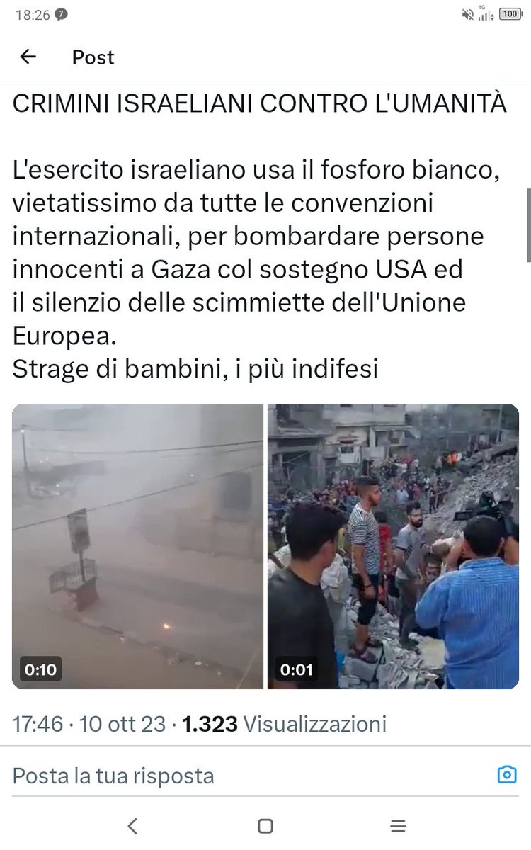 SHERONMEGAN12's tweet photo. @GiorgiaSalvagn1 #FERMSTIIIII #ISRAELEE #ORRIREE #ORROREE #NOOOO #GUERRA #CON #IL 

#FOSFOROOO #BIANCOOO #SUI #CIVILI 😭😭😭😭😭💔💔😡😡🇮🇱🇮🇱🇮🇱🇮🇱👺👺👺👺 https://t.co/WHuCseoOHv