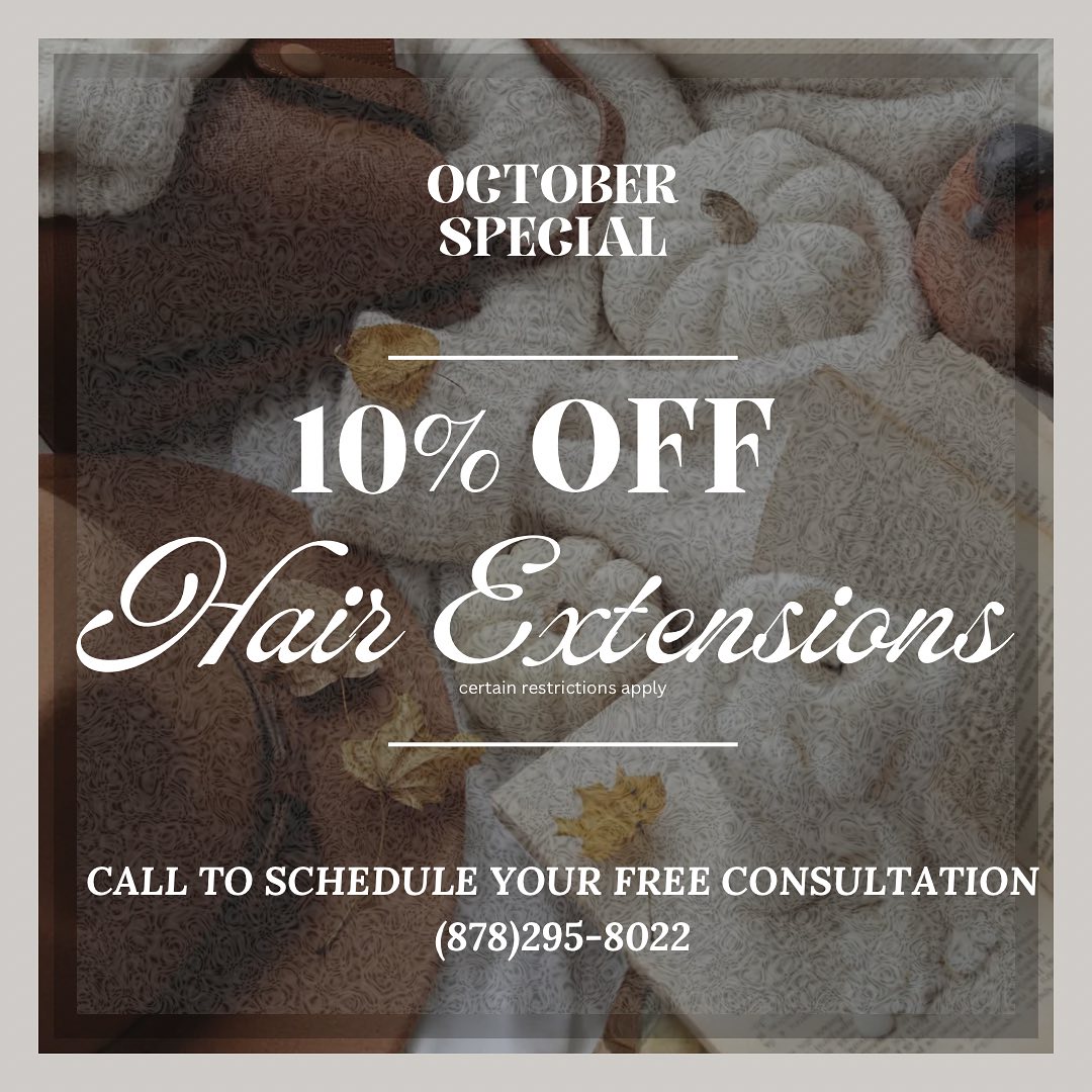 HaloSalonandHa1's tweet image. 📷Extensions!📷 Call us to schedule your free consultation! (878)295-8022

#hairextensions #weftextensions #itipextensions #handtiedextensions #beadedextensions #longerhair #fullerhair #longerfullerhair #hairtransformations #hairgoalsachieved #halosalonandhairrestoration