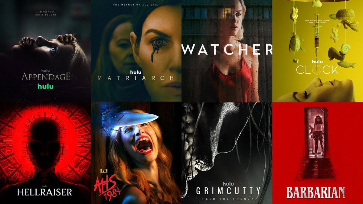 hulu's tweet photo. Stream #Appendage, and these seven others, if you dare. 👻 #Huluween https://t.co/53aTNrEXaR