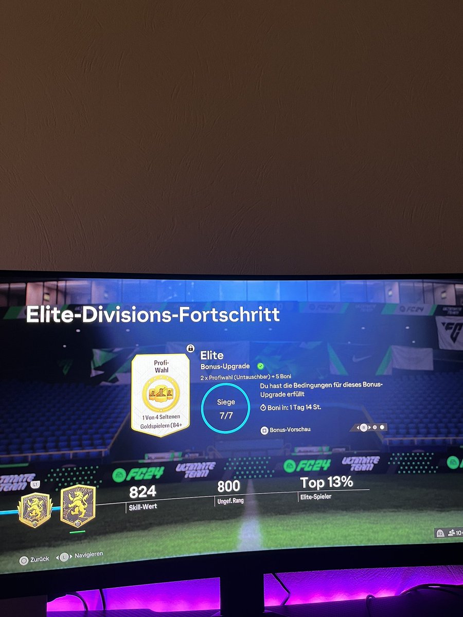 Officialsalih36's tweet photo. Weiter grinden 
#EAFC #fc24 #esport #elite #EAFC24 https://t.co/milFT9tEUM