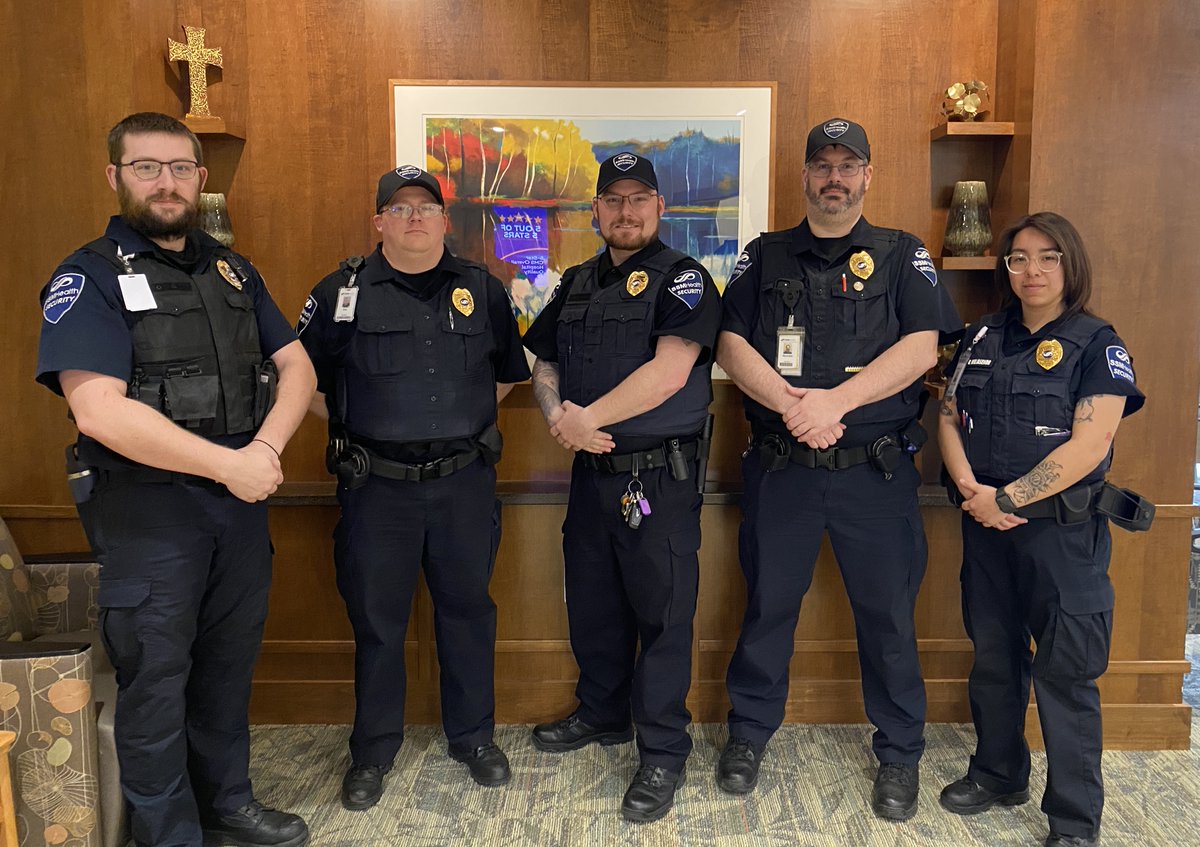 SLUHospital's tweet photo. Join us as we say #ThankYou to our incredible Healthcare Security and Safety Officers! This week marks #HealthcareSecurityAndSafetyWeek. We are blessed to have these exceptional security and safety professionals as part of our care teams. https://t.co/qvg4DVrjcE