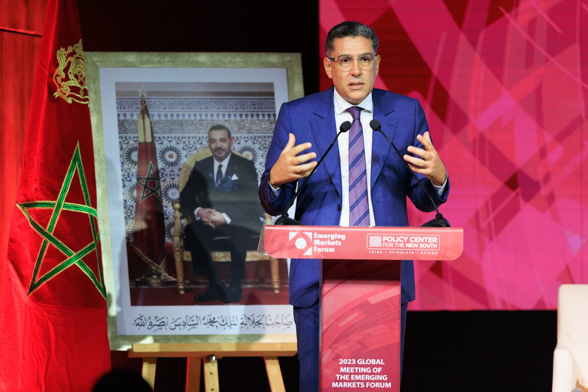 "We gather with heart &amp; purpose. The spirit of our assembly stems from an intrinsic drive—the place of the #NewSouth in the world. Our focus transcends the current #macroeconomic lens; it's about reimagining #development #finance for the 21st century" - Karim El Aynaoui.