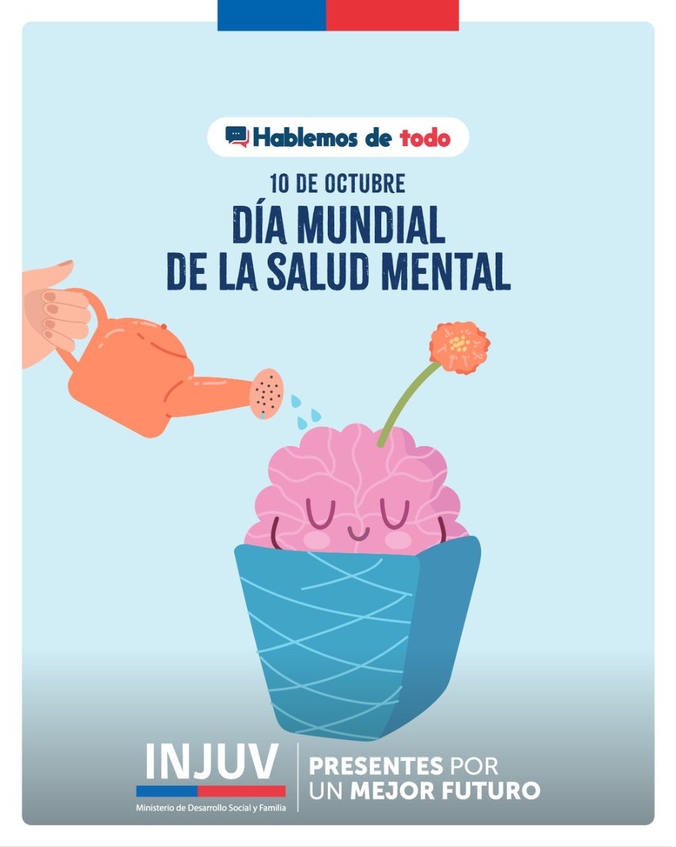 INJUVATACAMA's tweet photo. En el Día Mundial de la #saludmental y según la 10ma Encuesta Nacional de las Juventudes:

En #atacama un 56% encuentra muy poco o nada posible costear un tratamiento farmacológico, exámenes o consultas siquiátricas/sicológicas

💬¿Quieres hablar? Ingresa https://t.co/xEkR3nD1kT https://t.co/P1R4njEAYE