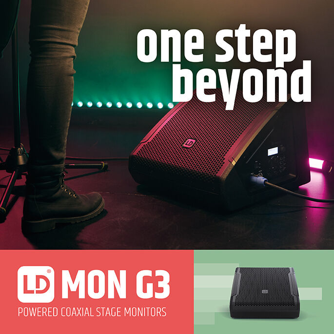 LD Systems MON G3 wurde gebaut, um den harten Bedingungen des Live-Betriebs standzuhalten, mit einer bemerkenswert umfassenden Reihe von Funktionen und einer professionellen, eleganten Ästhetik, die der hohen Leistung entspricht. Somit geht die Serie "ONE STEP BEYOND". #musicandm