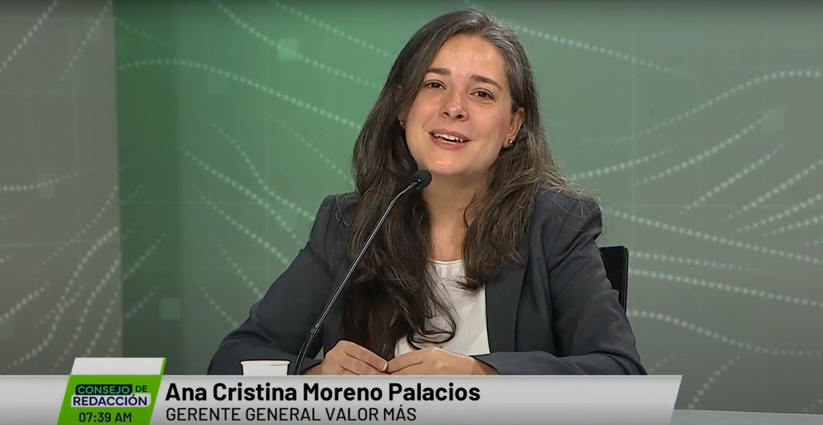 valormas's tweet photo. "¡Estamos muy contentos! Las proyecciones de cierre para Valor + en este 2023 son muy positivas. Con corte a julio, logramos utilidades históricas de más de 5.000 millones de pesos" @AnimorenoP, Gerente General @valormas en #ConsejoTA @Teleantioquia https://t.co/vG4qdDAr2b