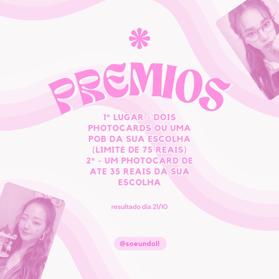 ଘ ੭ SORTEIO KIOF ROTY ✩

🎀 leia todas as fotos com cuidado!
💭 resultado dia 21/10

 ꒰ regras 🫧
•me siga
•curta o post (e dê rt se possível)
•vote no kiss of life no app do starplay e poste o print nos comentários (VEJA AS FOTOS ABAIXO)

✉️ vendo ive aespa twice bts txt
